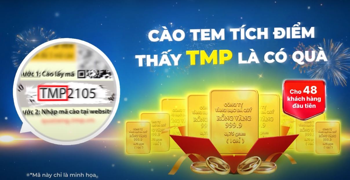 Tháng 10 này, nhân dịp Sinh nhật 12 tuổi, Dược phẩm Thái Minh tặng ngay 48 chỉ vàng 9999 cho 48 khách hàng đầu tiê 2